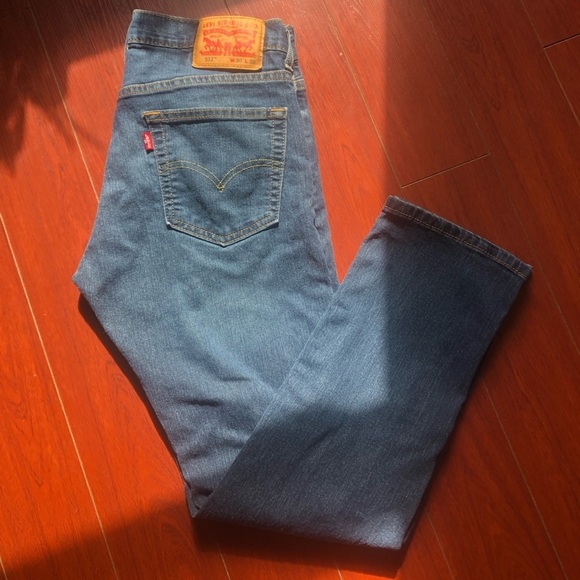 Levi’s  513 Slim Straight 30/30 Medium Wash Jeans - Picture 8 of 10